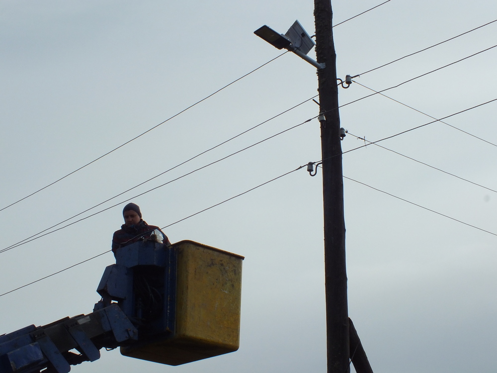 Уличное освещение в Березовском районе Красноярского края