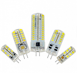 Светодиодная лампа Led Favourite G4-12VAC/DC silicon